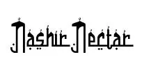 Nashir Nectar font preview