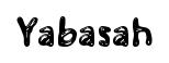 Yabasah font preview