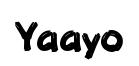 Yaayo font preview