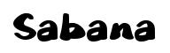 Sabana font preview
