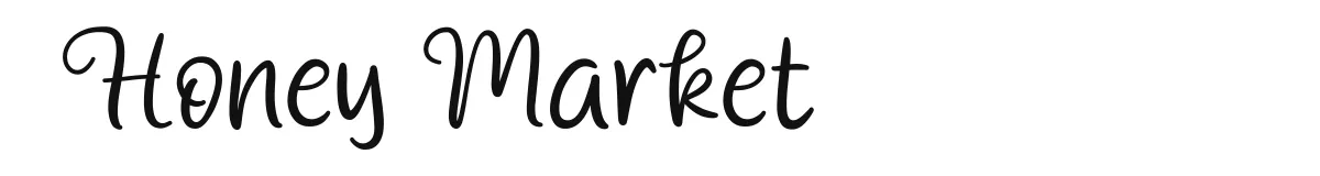 Honey Market original font preview