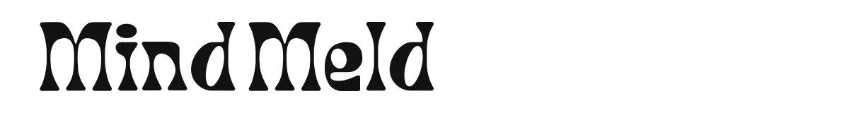 Mind Meld original font preview