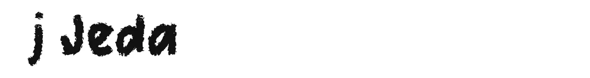 j Jeda original font preview