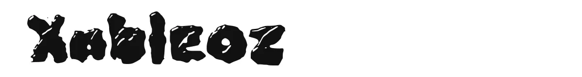 Xableoz font preview