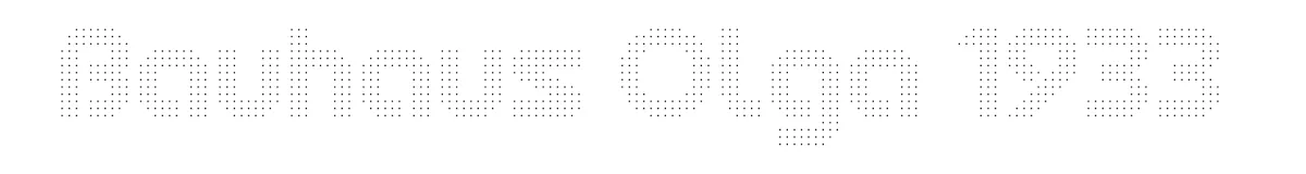 Bauhaus Olga 1933 Thin preview