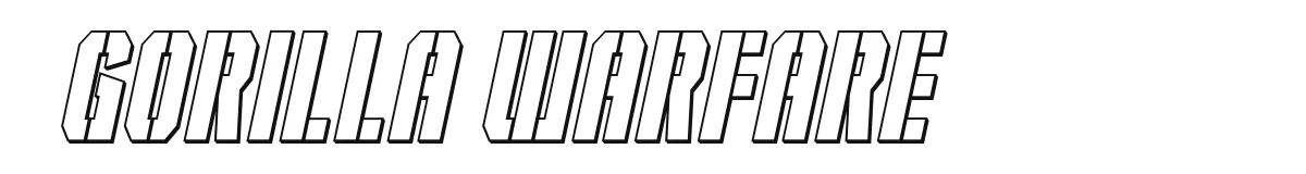 Gorilla Warfare Gorillawarfare3dital preview