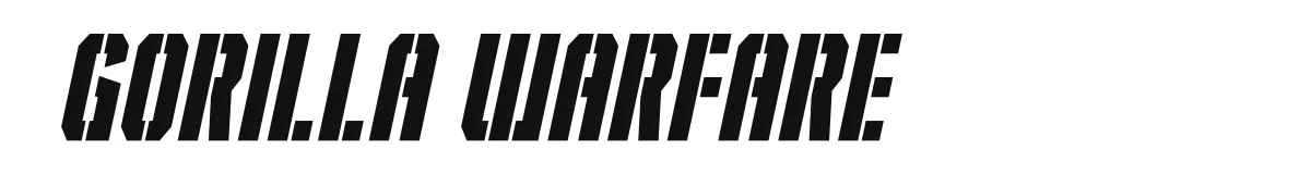 Gorilla Warfare Gorillawarfarespacedital preview