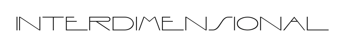 Interdimensional original font preview