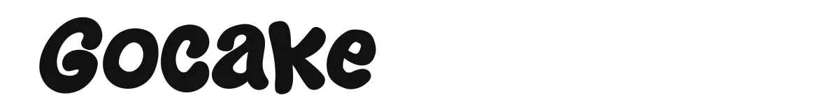 Gocake font preview
