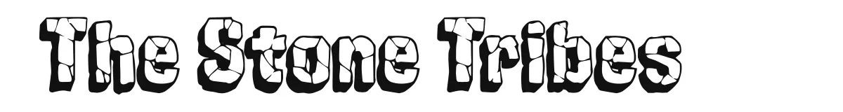 The Stone Tribes font preview