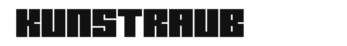 Kunstraub original font preview