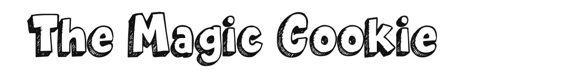 The Magic Cookie original font preview