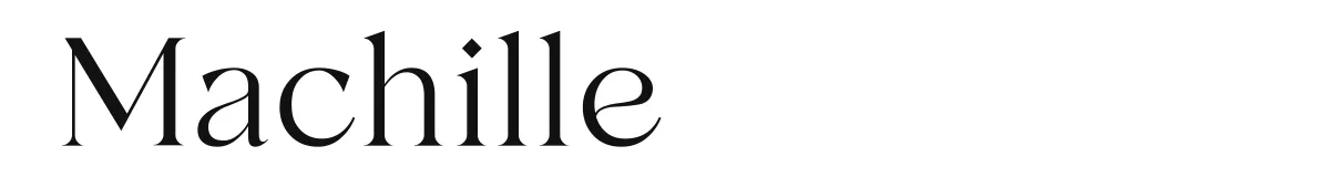 Machille font preview