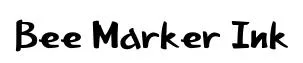 Bee Marker Ink original font preview