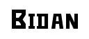 Bidan original font preview