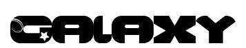 Galaxy original font preview