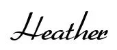 Heather original font preview