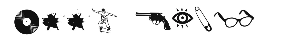 Kool Ding original font preview