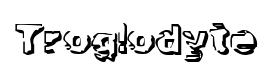 Troglodyte original font preview