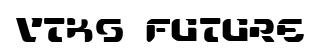 VTKS FUTURE original font preview