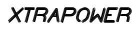 XTRAPOWER original font preview
