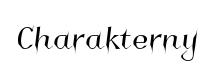 Charakterny original font preview
