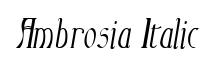 Ambrosia Italic