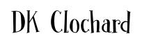 DK Clochard original font preview