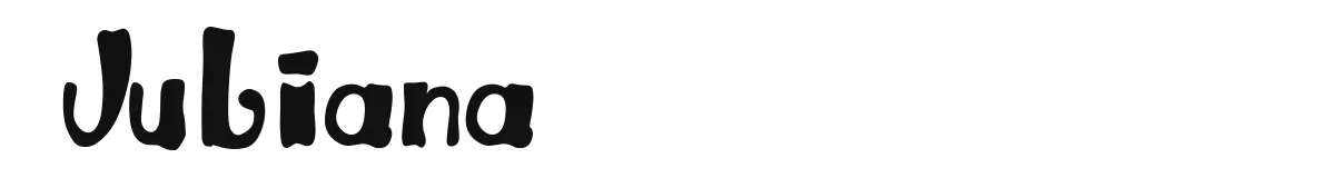Juliana original font preview