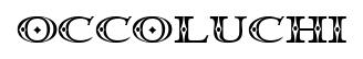 Occoluchi original font preview