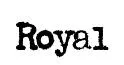 Royal original font preview