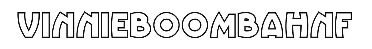 VinnieBoomBahNF original font preview