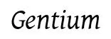 Gentium Geni102 preview