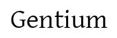 Gentium Genr102 preview