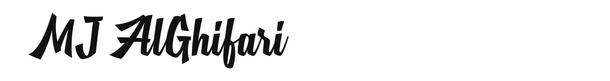 MJ AlGhifari original font preview