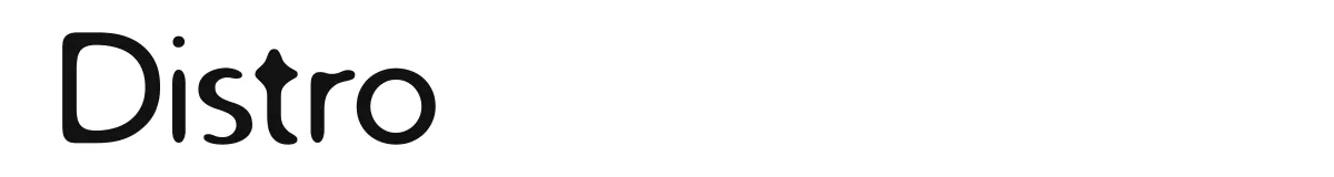 Distro original font preview