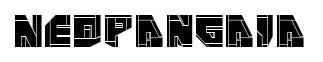 NeoPangaia original font preview