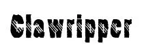 Clawripper original font preview