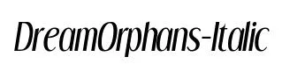 DreamOrphans-Italic