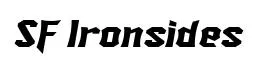 SF Ironsides Extended Italic preview