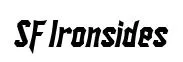 SF Ironsides Italic preview