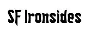SF Ironsides original font preview