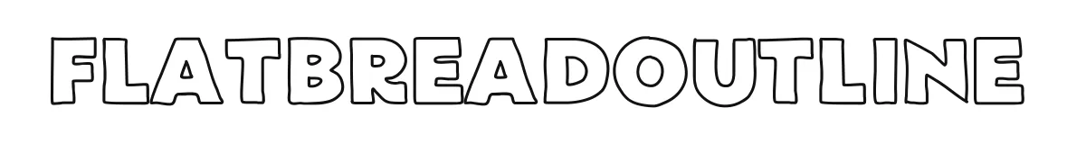 FlatBreadOutline original font preview