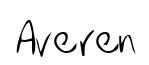 Averen original font preview