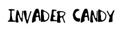 Invader Candy original font preview
