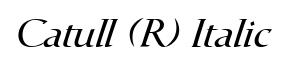 Catull (R) Italic