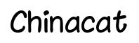 Chinacat original font preview