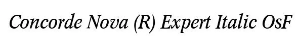 Concorde Nova (R) Expert Italic OsF