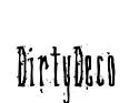 DirtyDeco original font preview