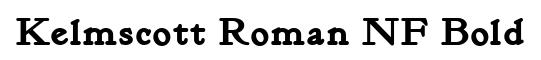 Kelmscott Roman NF Bold